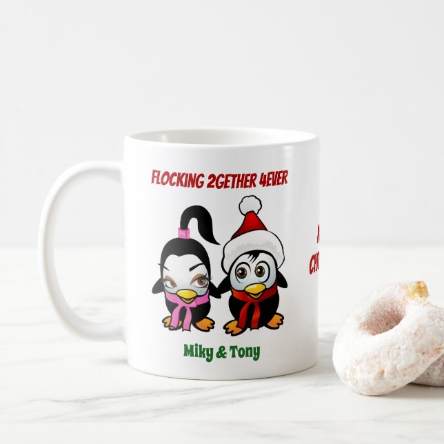 Flocking Forever Coffee Tasse (Mit Donut)
