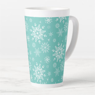 Flocon de neige Latte Mug