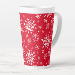 Flocon de neige Latte Mug