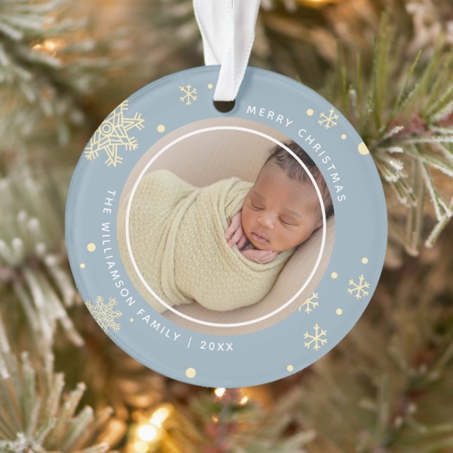 Flocon de neige moderne 2 photos (Arbre)