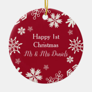 Flocon de neige - nouvel ornement de Noël