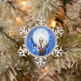 Flocon De Neige Ornement Elf Madonna