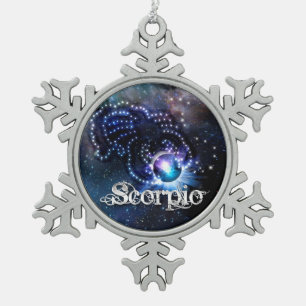 Flocon De Neige Ornement Scorpio