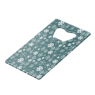 Flocon de neige tempête de neige en bleu aqua