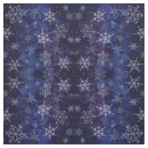 Flocons de neige, tissu