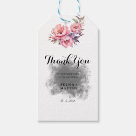 flog Elegant Vielen Dank für Ihr Gefallen Geschenkanhänger