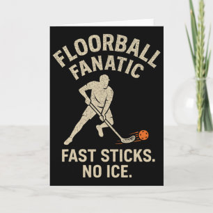 Floorbyll Fanatiker Schnelle Stöcke Hallenhockey-M Karte