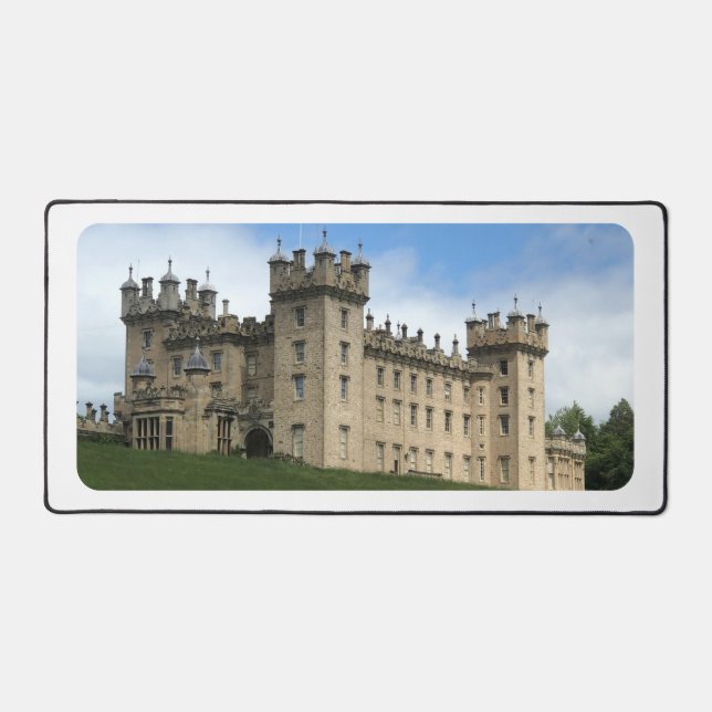 Floors Castle, Kelso, Schottland. Scottish Castle Schreibtischunterlage (Vorderseite)