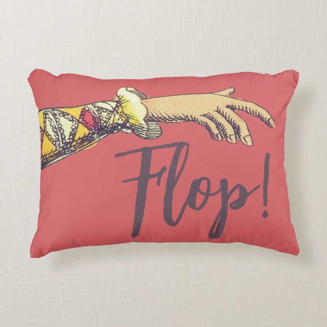 Flop Down Manicule Dekokissen (Vorderseite)