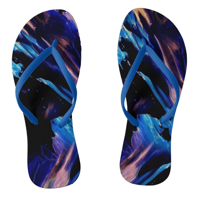 Flop Drehe Design 1 Flip Flops (Fußbett)