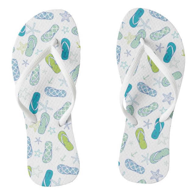 Flop-Muster Umgedreht Flip Flops (Fußbett)