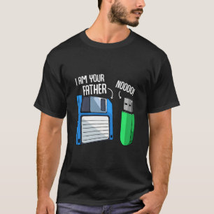 Floppy Disk Coder Computer Engineering Geek Nerd C T-Shirt