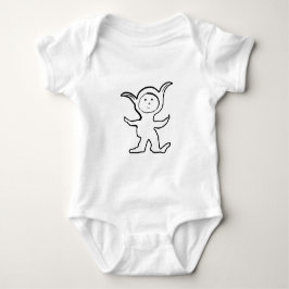 Floppy Pointy Ear Kids Jammies Design Baby Strampler