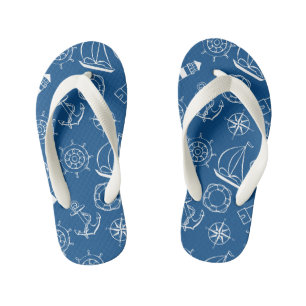 Flops à tongs d'impression Nautique pour enfants