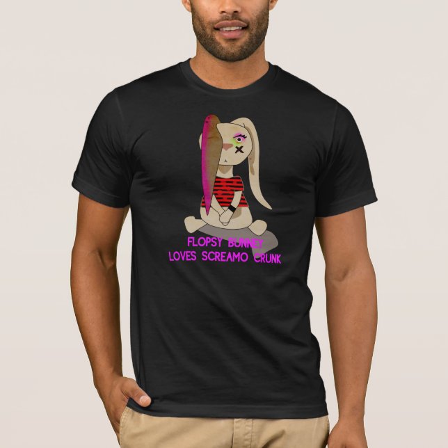 Flopsy Bunney - Emo T-Shirt (Vorderseite)