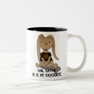 Flopsy Bunney - Hagel Satan Zweifarbige Tasse