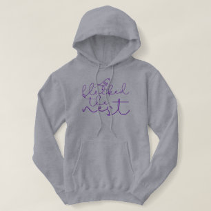 FLOQUÉ LE SWEAT - SHIRT À CAPUCHE DU NEST