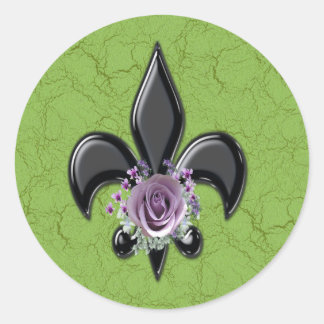 Flor De Les 98 Runder Aufkleber