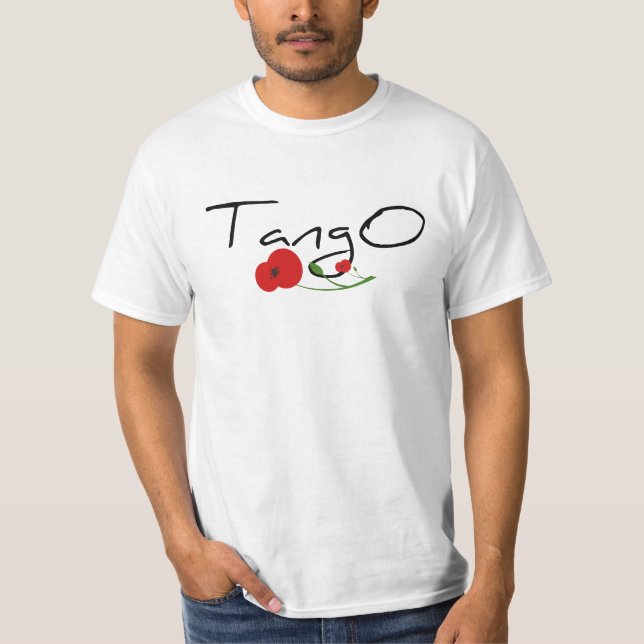 Flor de Tango T-Shirt (Vorderseite)