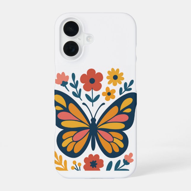 Flor iPhone 16 Hülle (Rückseite)