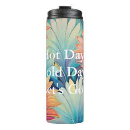 Flora 1 Flora Pastell Thermal Tumbler Thermosbecher