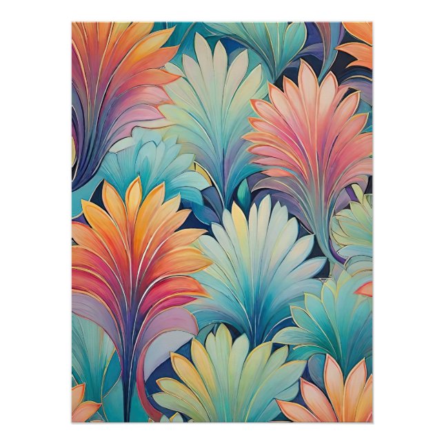 Flora 1 Plastkarton Poster (Vorderseite)