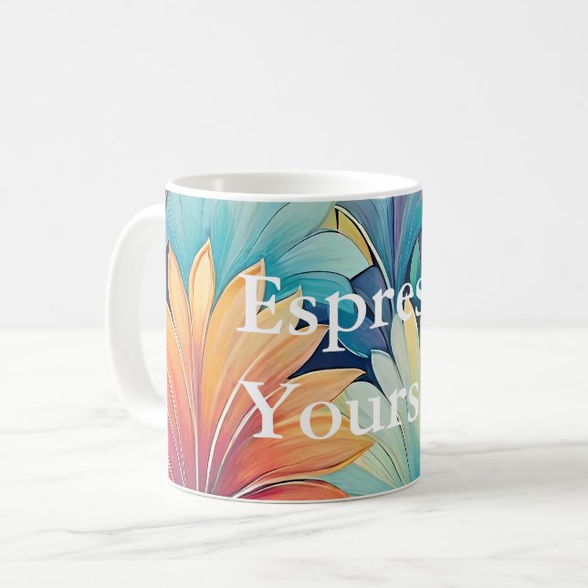 Flora 1 Tasse (Vorderseite Links)