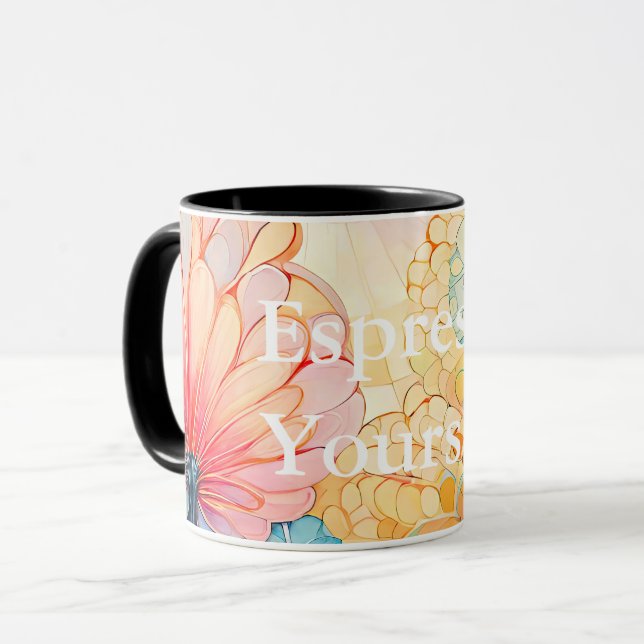 Flora 5 Flora Pastell Combo Tasse (Vorderseite Links)