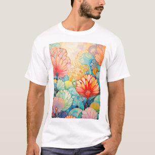 Flora 5 Floral Pastete T-Shirt