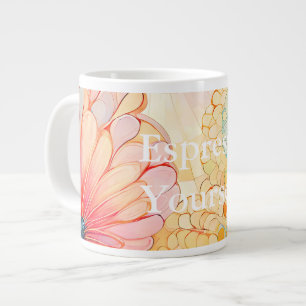 Flora 5 Tasse Blumenpastel