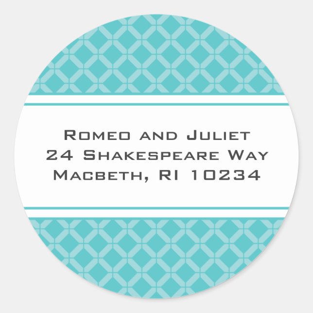 Flora Bee Étiquette de adresse (Devant)