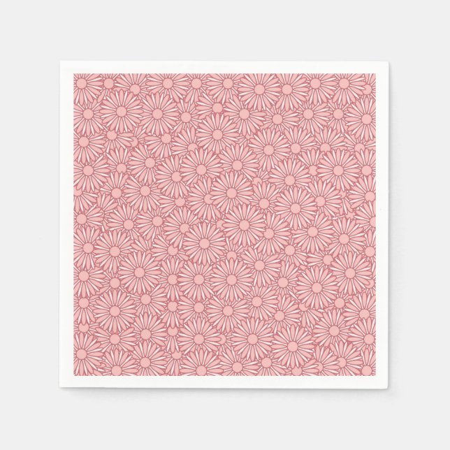 Flora Blume Napkin Serviette (Vorderseite)