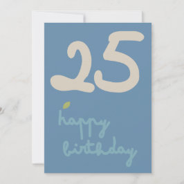 FLORA BLUSH - Carte d'invitation florale d'anniver
