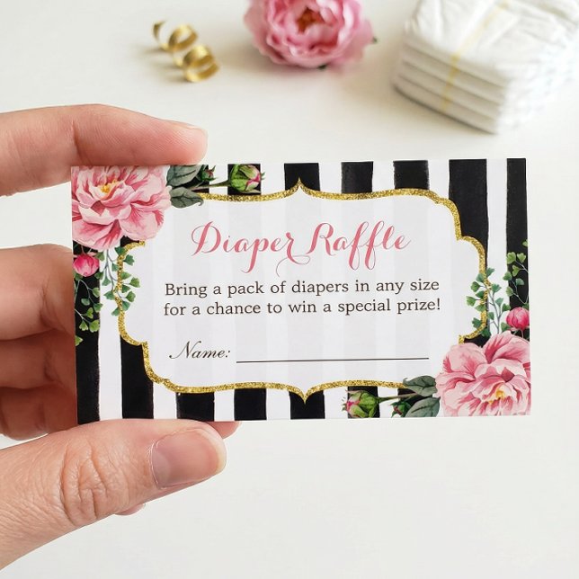 Flora-Blütendusche-Windeln-Raffle-Ticket (Von Creator hochgeladen)