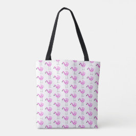 Flora Das Flamingo-Muster Tasche