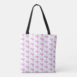Flora Das Flamingo-Muster Tasche