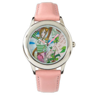 Flora das Genie Armbanduhr