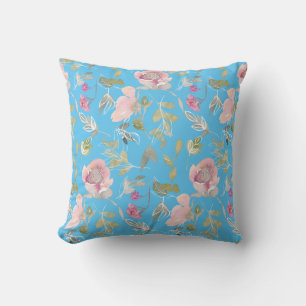 Flora-Doodle-Kissen Kissen