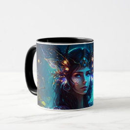 Flora Feenwald abstrakte whimsical cool Tasse