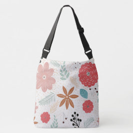 Flora Gemusterte Ganzkörpertasche Tragetaschen Mit Langen Trägern