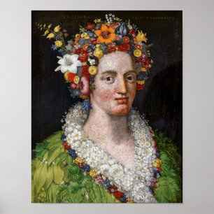 Flora Giuseppe Arcimboldo Poster