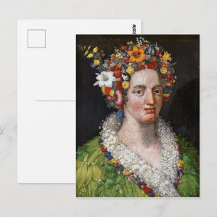 Flora Giuseppe Arcimboldo Postkarte