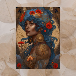 Flora Goddess, Postüberqueren Postkarte