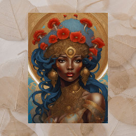 Flora Goddess, Postüberqueren Postkarte