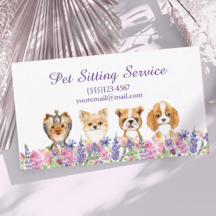 Flora-Hunde-Sitzdienst Visitenkarte