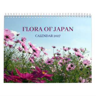 Flora Japans Farbfotografie 2027 Kalender