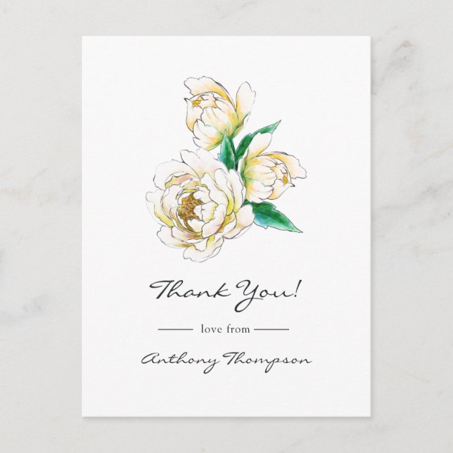 Flora-Karte Postkarte (Vorderseite)