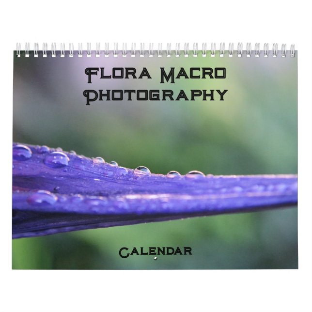 Flora Macro Fotokalender Kalender (Titelbild)