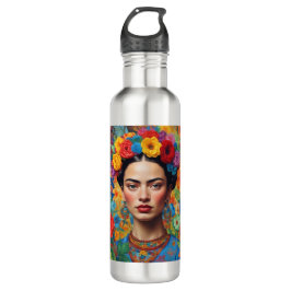 Flora Mexican Girl Water Flasche Edelstahlflasche