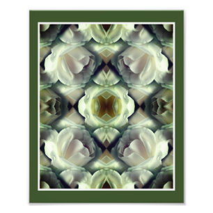 Flora-Mirror, Abstrakt Art 8x10 Fotodruck